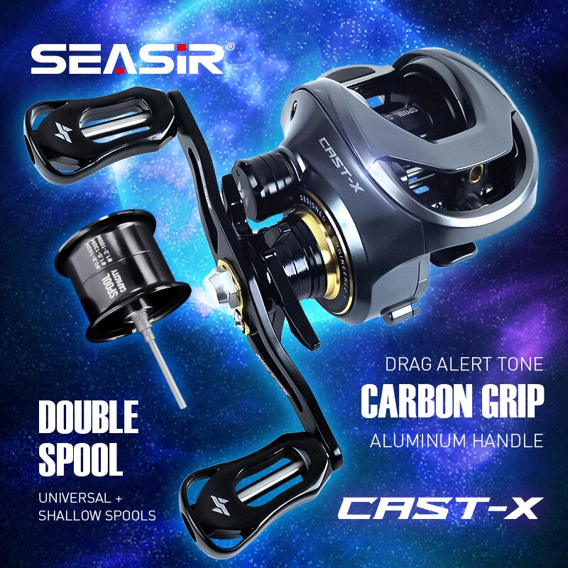 Abu Garcia Reel Max - SEASIR Cast-X Baitcasting Reel 7,3: 1