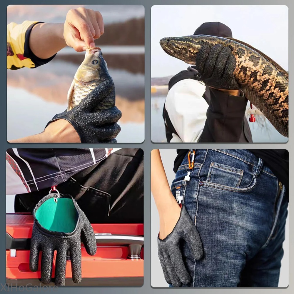 Прочные противоскользящие перч – обзор и цена Fishing Gloves