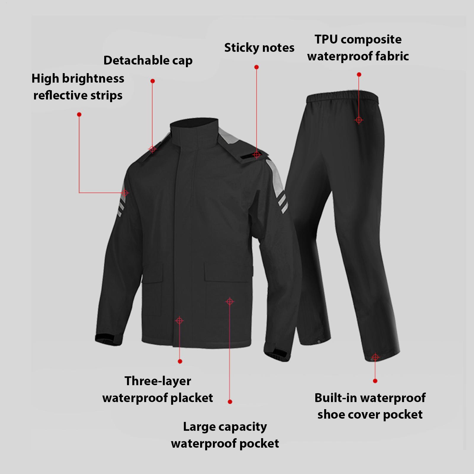 Водонепроницаемые дождевые кос – обзор и цена Fishing Jacket Waterproof