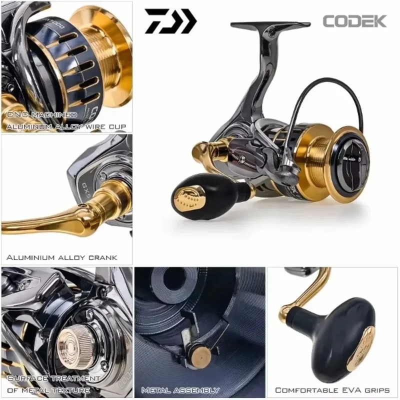 Катушка Daiwa CODEK для спинни – обзор и цена Abu Garcia Reel Max